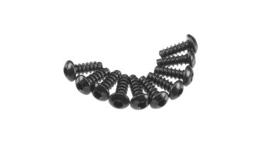 Axial Hex Tap Button Head M3x8mm Black (10) - AXIC0120