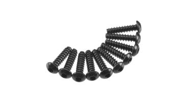 Axial AXA436 Hex Tap Button Head M3x12mm Black (10) - AXIC0123