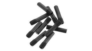 Axial Screw Shaft M3x2.5x13mm Black (10) - AXIC0176