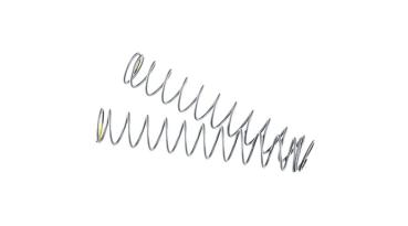 Axial AX30216 Spring 14x90mm 2.78lbs/in Ylw Scorpion - AXIC0216