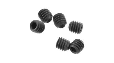 Axial AXA291 Set Screw M4x4mm Black Oxide (6) - AXIC0291