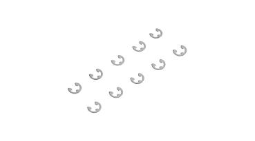 Axial AXA1391 E4 E-Clip (10) - AXIC1391