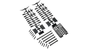 Axial AX31465 Front Link Set Aluminum SCX10 II - AXIC1465