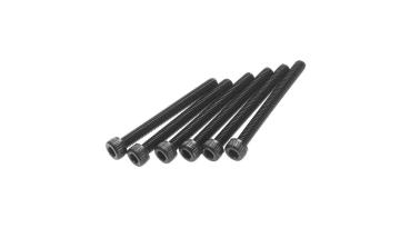 Axial AX31493 Cap Head M2.6x25mm Black (6) - AXIC1493