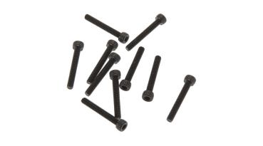 Axial AX31399 M2.6x18mm Cap Head Screw Black (10) - AXIC3400