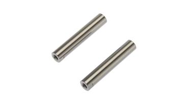 Axial AX30517 Threaded Aluminum Pipe 6x33mm Grey (2) - AXIC3517