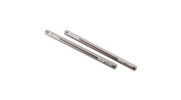Axial AX30524 Threaded Aluminum Pipe 6x91mm Grey (2) - AXIC3524