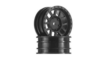 Axial 1.9 Method Mesh Wheels Black (2) - AXIC4415