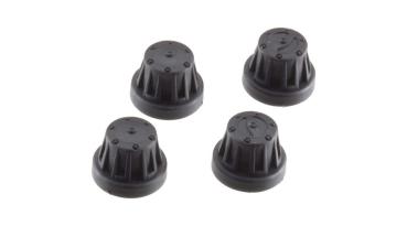 Axial AX8079 Hub Cover Set Black (4) - AXIC7079