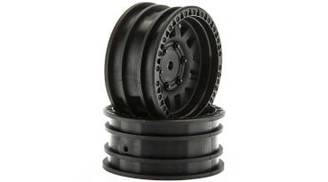 Axial 1.9 Wheels KMC XD Machete Crawl Black (2) - AXIC8010