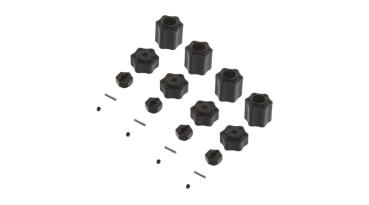 Axial AX31074 Hex Hub Conv Set (12mm)(4pcs) 9026/Wraith - AXIC8027
