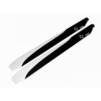Blade Carbon Fiber Main Rotor Blades: 700mm - BLH-1677