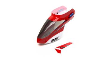 Blade Complete Red Canopy w/Vertical Fin: mCP S - BLH5103
