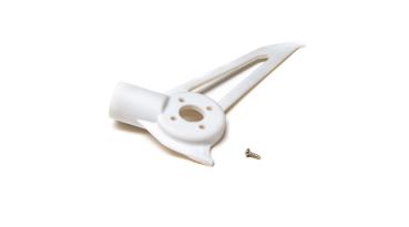 Blade Vertical Tail Fin/Motor Mount (White): 150 S - BLH5404