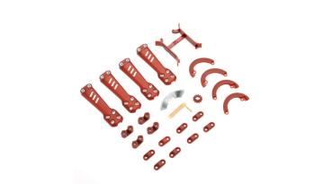 Blade Plastic Kit, Red: Vortex 230 - BLH9269