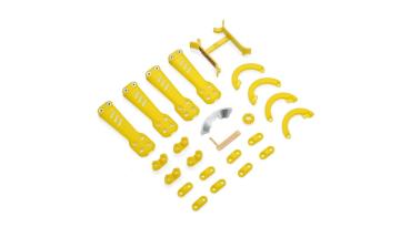 Blade Plastic Kit, Yellow: Vortex 230 - BLH9275