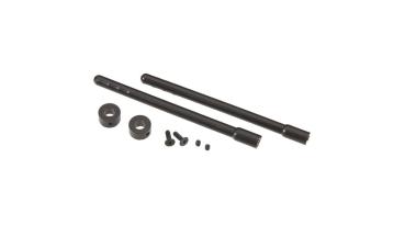 Duratrax Nylon Body Post Black 4" (2) - DTXC2614