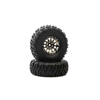 Duratrax Class 1 Ascend CR C3 1.9  Blk/Chr (2) - DTXC4072