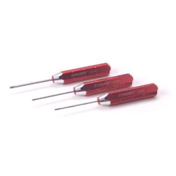 Dynamite metrischer Aluminium-Innensechskantschl�ssel Set 3-teilig, rot - DYN2904