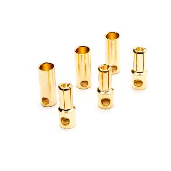 Dynamite Goldkontaktsteckerset 5,5 mm (3 Stk) - DYNC0089