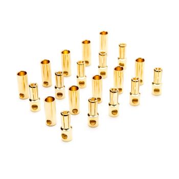Dynamite Goldkontaktsteckerset 5,5 mm (10 Stk) - DYNC0090
