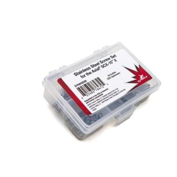 Dynamite Stainless Steel Screw Set: Axial SCX 10 II - DYNH2026