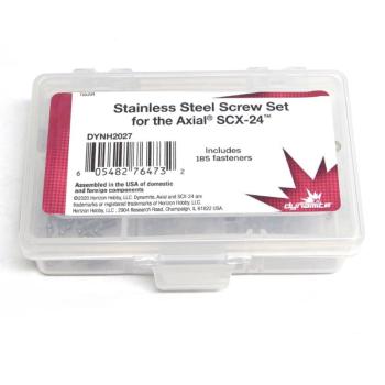 Dynamite Stainless Steel Screw Set: Axial SCX24 - DYNH2027