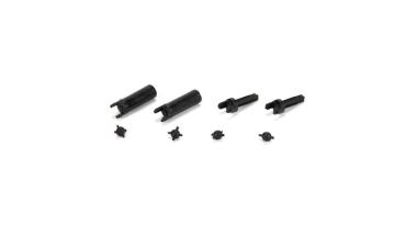 ECX Center Driveshaft Assembly: 1:24 4WD Temper - ECX202014