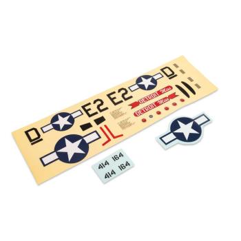 E-flite Decal Sheet: UMX P-51 Detroit Miss - EFL-1092