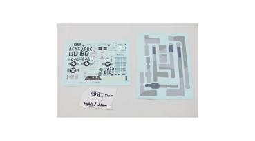 E-flite Decal Set: A-10 Thunderbolt II 64mm EDF - EFL01186