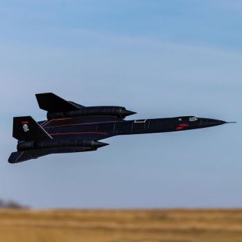 E-flite SR-71 Blackbird Twin 40mm EDF RC-Flugzeug BNF Basic with AS3X and SAFE Select - EFL02050