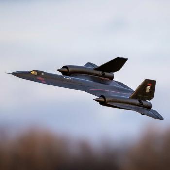 E-flite SR-71 Blackbird Twin 40mm EDF RC-Flugzeug BNF Basic with AS3X and SAFE Select - EFL02050