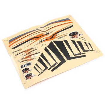 E-flite Decal Sheet: Habu SS 50mm EDF - EFL02367
