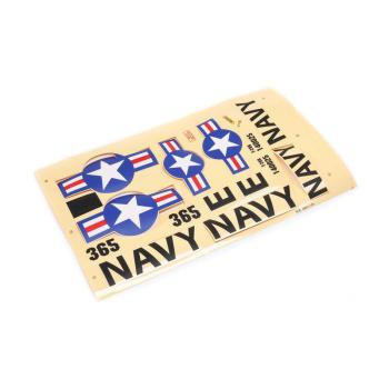 E-flite Decal Sheet T-28 Trojan - EFL08201