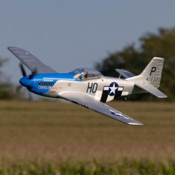 E-flite P-51D Mustang RC-Flugzeug Spannweite: 1.2m with Smart BNF Basic - EFL089500