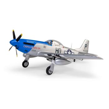 E-flite P-51D Mustang RC-Flugzeug Spannweite: 1.2m with Smart BNF Basic - EFL089500
