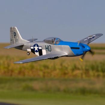 E-flite P-51D Mustang RC-Flugzeug Spannweite: 1.2m with Smart BNF Basic - EFL089500