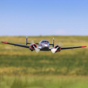 E-flite Twin Beechcraft D18 1.5m RC-Flugzeug BNF Basic - EFL1096250