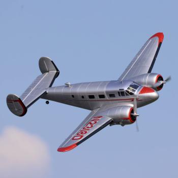 E-flite Twin Beechcraft D18 1.5m RC-Flugzeug BNF Basic - EFL1096250