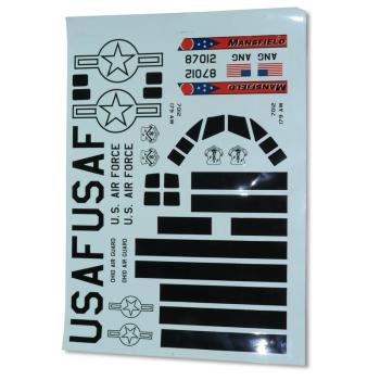 E-flite Decal Sheet: EC-1500 Twin 1.5m - EFL15768