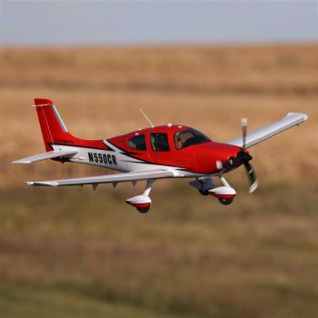 E-flite Cirrus SR22T Red RC-Flugzeug Spannweite1.5m BNF Basic - EFL15950