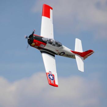 E-flite T-28 Trojan 1.2m RC-Flugzeug mit Smart BNF Basic - EFL18350