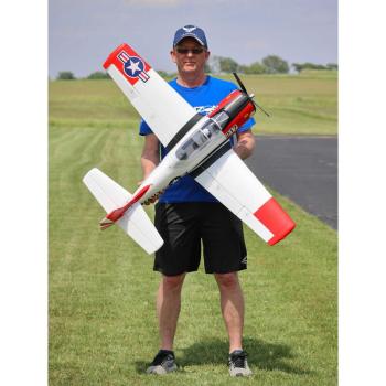 E-flite T-28 Trojan 1.2m RC-Flugzeug mit Smart BNF Basic - EFL18350