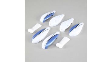 E-flite Wheel Pants Set and undercarriage foam: ST-22T - EFL5958