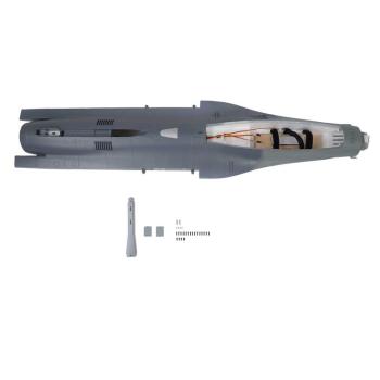 E-flite Fuselage: F-16 Falcon-Gray 80mm EDF - EFL87876