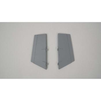 E-flite Ventral Fin Set: F-16 Falcon-Gray 80mm EDF - EFL87882