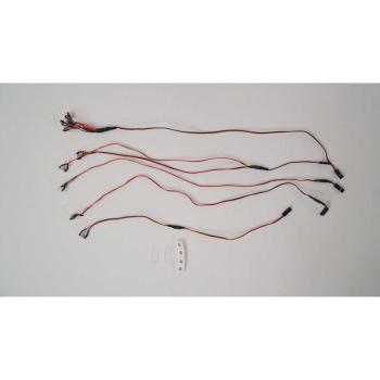 E-fllite LED Set: F-16 Falcon-Gray 80mm EDF - EFL87892