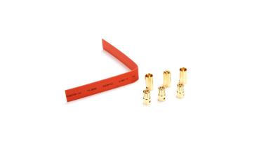 E-flite Goldkontaktsteckerset 6,5 mm (3 Stk) - EFLA266
