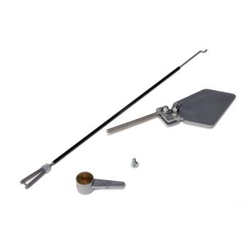 E-flite Water Rudder with Pushrod, Silver, 39.5" Floats - EFLA5613S