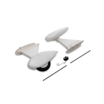 E-flite Landing Gear Set: UMX WACO White - EFLU05356